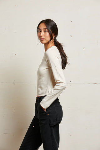 Jamie Recycled Cotton Long Sleeve