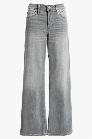 Mid Rise Wide Leg Jeans
