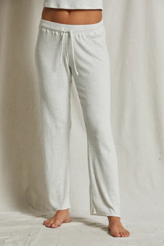 Leann-Sweater Rib Straight Leg Pant