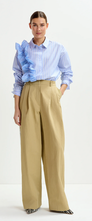 Rhinestone Tape Pants