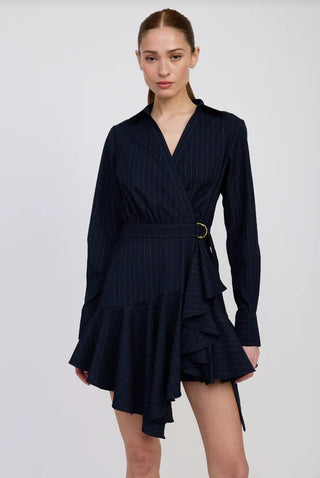 Prudence Surplice Mini Dress