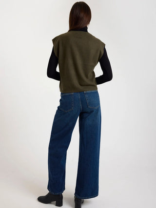 Tabby Knitted Cashmere Vest