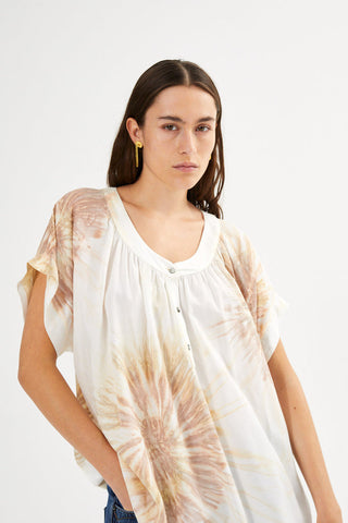 Cartwheel Blouse in Seashell