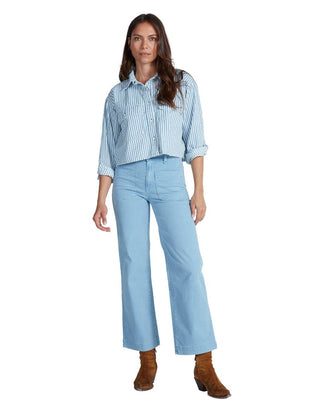 Sailor Washed Blue Twill Pants
