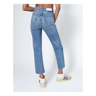 70s Stovepipe Jeans in Medium Vain