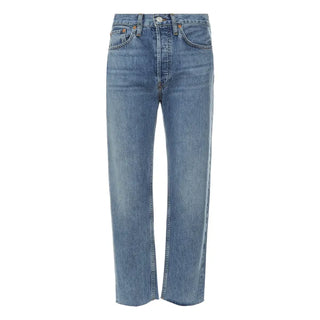 70s Stovepipe Jeans in Medium Vain
