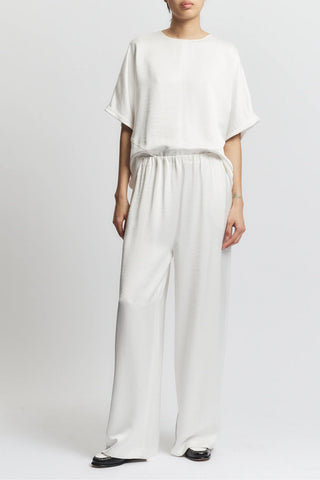 Paige Pull-On Pant in White
