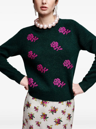 KORINE EMBROIDERED PULLOVER