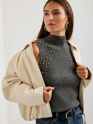 Regin Faux Leather Jacket