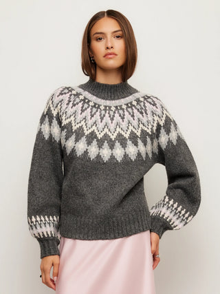Zarah Jacquard Sweater