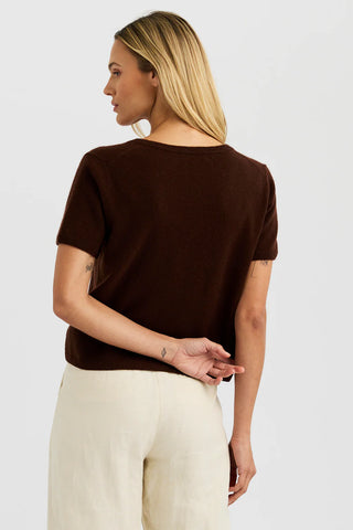 Kadri Cashmere Vneck Tee