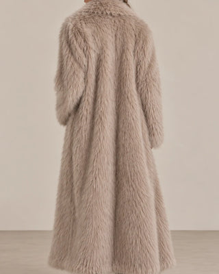 Faux Fur Long Coat