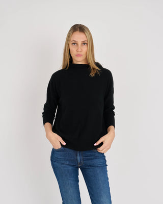 ROWAN CASHMERE 3/4 SLEEVE MOCK