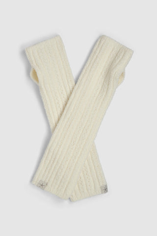 CozyChic Pointelle Fingerless Gloves