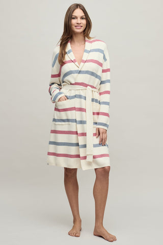 Cotton Stripe Robe
