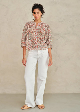 Della Print L/S Top