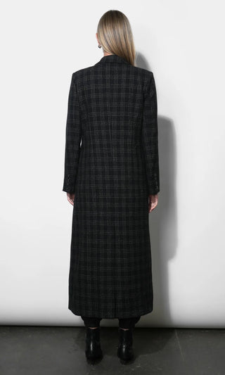 Dana Wool Blend Long Coat