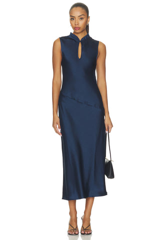 North satin dress