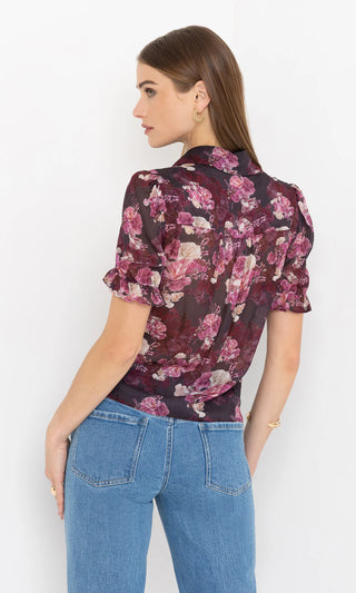 Mina Floral Georgette Shirt