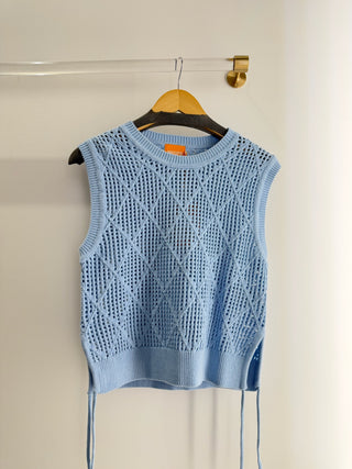 Detailed Diamond Vest