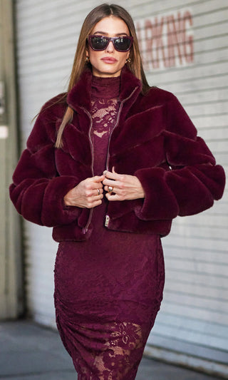 Brianna Faux Fur Jacket