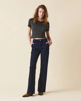 Pintuck Trouser