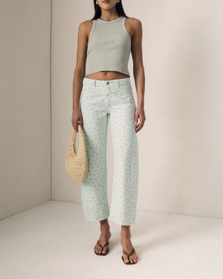 Selena Crop-Mid Rise