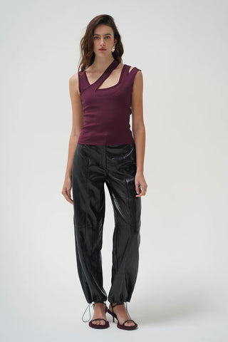 BRIXTON FAUX LEATHER PANT