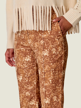 MADISON VELVET CROP KICK