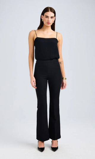 Nellie Black Crepe Pants