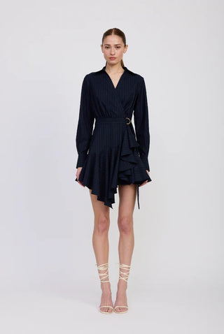 Prudence Surplice Mini Dress