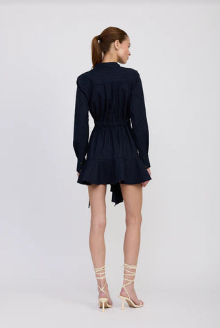 Prudence Surplice Mini Dress