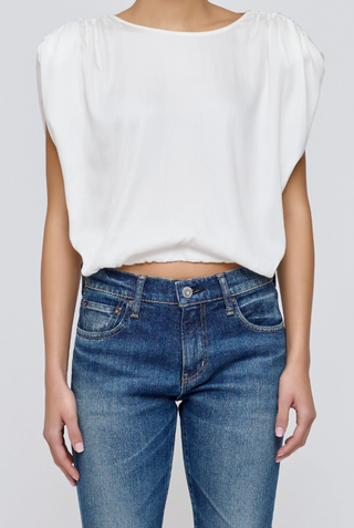 MV Satin Shell Cap Top