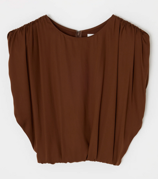 MV Satin Shell Cap Top
