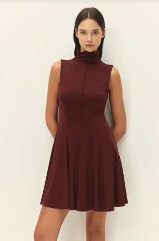 Soir mockneck dress