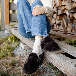 Aspy Fur Clog