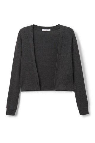 Kelsey 2X1 Sweater Rib Long Sleeve Cardigan
