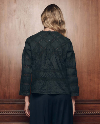 THE LATTICE LACE VICTORIAN TOP