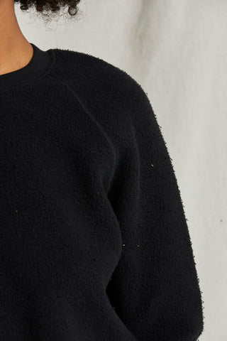 Ziggy-Inside Out Shrunken Crewneck Sweater