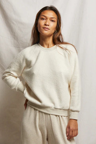 Ziggy-Inside Out Shrunken Crewneck Sweater