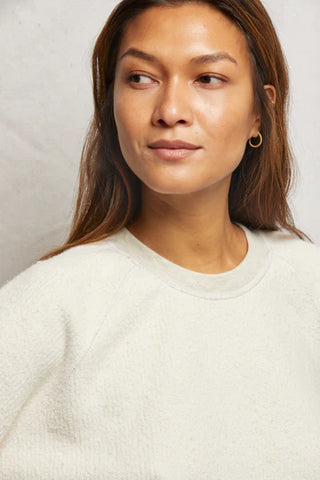Ziggy-Inside Out Shrunken Crewneck Sweater