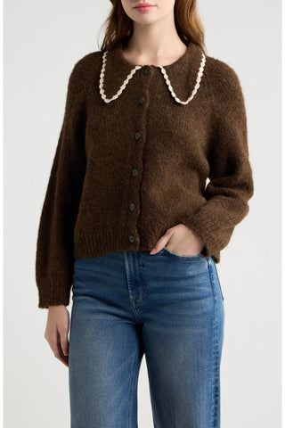 THE CROCHET COLLAR CARDIGAN