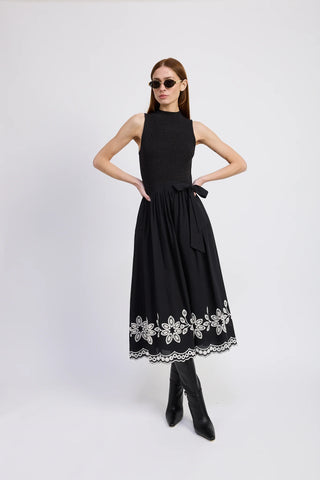 Isadora Mixed Media Dress