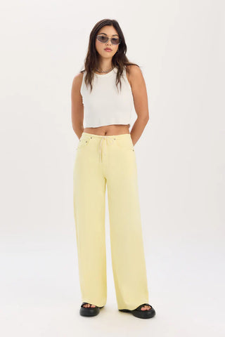 Madison Mid Rise Wide Leg