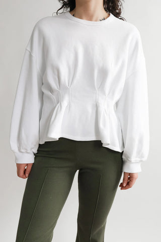 The Slouchy Corset Sweatshirt