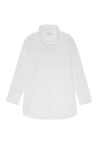 THE RUFFLE NECK SHIRT