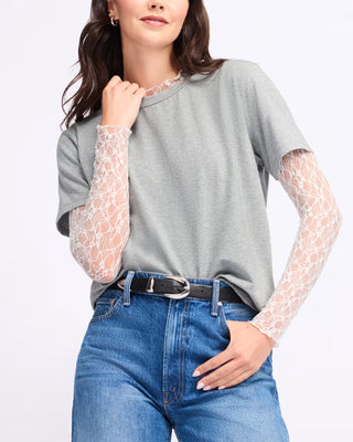MIRAGE LACE TWO PIECE LONG SLEEVE