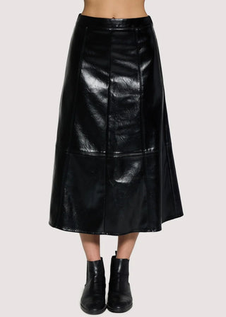 MIDNIGHT POEM MIDI SKIRT