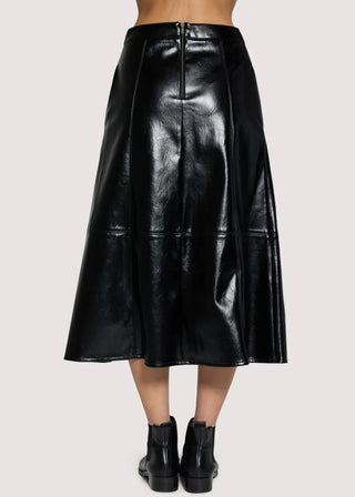MIDNIGHT POEM MIDI SKIRT